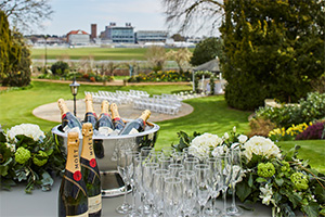 Approved venues for marriage and civil partnership - Delta Hotels by Marriott York champagne